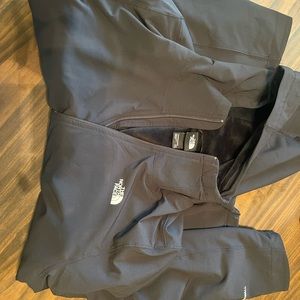 The north face fleece lined coat